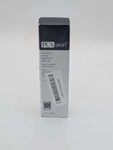 PCA Skin Sheer Tint Broad Spectrum SPF 45 1.7 oz EXP: 04/2026 - Picture 1 of 8