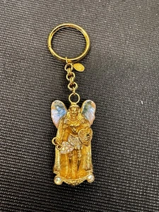 Jw1 Vintage KIRKS FOLLY Schutzengel baumelnder Anhänger Schlüsselanhänger K30 - Bild 1 von 9