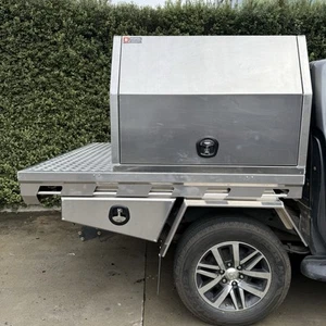 【PRE-ORDER ONLY!】Alloy Ute Tray Deck 1800mm With 1200mm Gullwing Canopy Combo - Picture 1 of 16