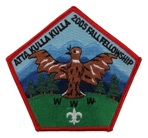 Atta Kulla Kulla Lodge 185 Blue Ridge SC 2005 Fall Red Bdr - Picture 1 of 1