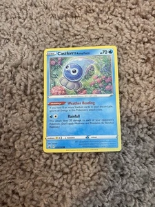 Castform Rainy Form 033/198 Swsh06: Sword & Shield - Chilling Reign Regular - Picture 1 of 2