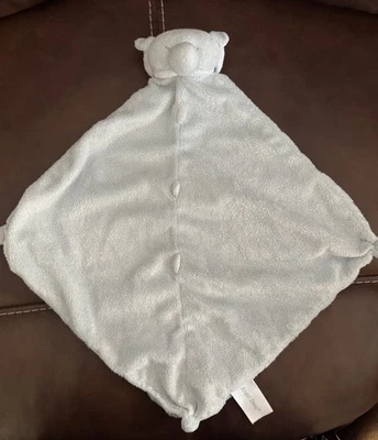 Manta de seguridad para bebé Angel Dear Blue Elephant Lovey de felpa Foto 1 de 2