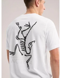Arc'teryx Arc Multibird Logo SS Shirt XL weiß, neu - Bild 1 von 4