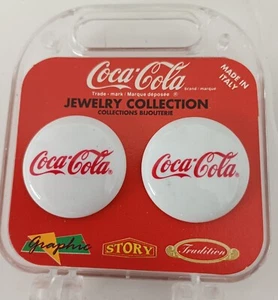 Boucle d'oreilles COCA COLA jewelry collection - Picture 1 of 2