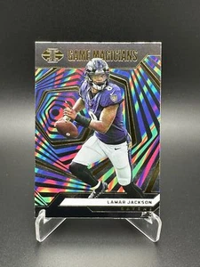 2024 Panini Illusions - Game Magicians Lamar Jackson #6 - Baltimore Ravens - Picture 1 of 2