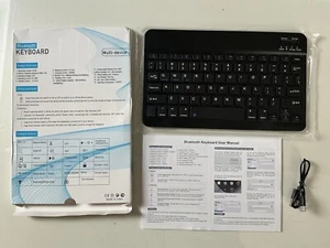 qwerty tastatur bluetooth, neu. Für iPad, Tablet, PC, Usw. - Bild 1 von 3