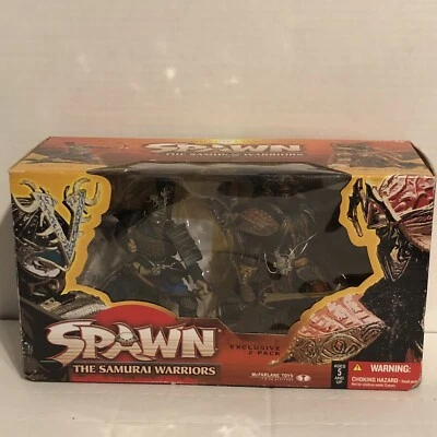 Paquete de 2 Samurai Spawn/Takeda Samurai Wars 2004 NUNCA LANZADO EXCLUSIVO DE TAKEDA RARO Foto 1 de 4