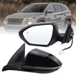 Left Driver Side Door Mirror Compatible With 2022 2023 2024 2025Hyundai Tucso... - Picture 1 of 6