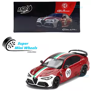 BBR Models 1:64 Alfa Romeo Giulia GTAm Rosso GTA #99 Centro Stile Livery - Picture 1 of 5
