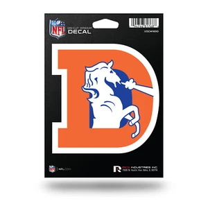 Denver Broncos Retro Logo Die Cut Decal NEW!! 5 X 5 Window or Car! Laptop - Picture 1 of 1