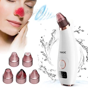 Electric Blackhead Remover Pore Vacuum Suction Diamond Dermabrasion Face Cleaner - Picture 1 of 9