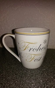 SELTEN Flirt Ritzenhoff Sammeltasse Frohes Fest Weihnachten Kaffeetasse - Bild 1 von 4