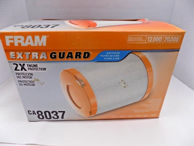 Filtro de aire protector adicional FRAM CA8037 para camioneta Chevy GMC de servicio pesado nuevo en caja Foto 1 de 4