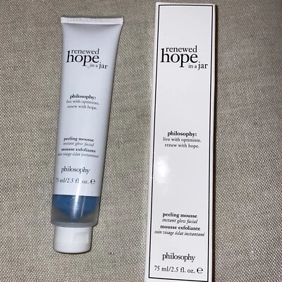 Philosophy Renewed Hope In A Jar Peeling Mousse - Set Of 2 - 2.5 Oz - Sealed! - Image 1 of 2