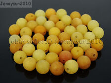 Wholesale Matte Frosted Natural Gemstone Round Loose Beads 4mm 6mm 8mm 10mm 12mm