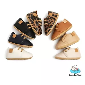 Toddler Boy Shoes School Party Infant Newborn Prewalker Walking Baby Dress Shoes - Picture 1 of 20
