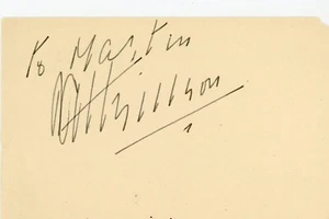 Broadway-Musikstar - Bariton David Atkinson Autogramm (Mann von La Mancha) - Bild 1 von 1