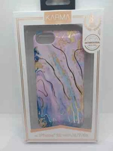 Karma By Body Glove Marble Glitter Case For iPhone SE (2020) / 8 / 7 / 6s - Picture 1 of 2