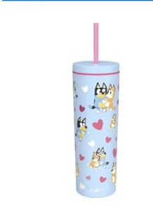 New Zak Designs 23oz Bluey Valentine’s Day Tumbler Limited Edition 2025 - Picture 1 of 11