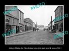 OLD POSTCARD SIZE PHOTO OF MILTOWN MALBAY IRELAND MAIN ST & STORES c1900 2