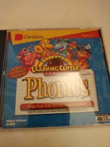Davidson's Learning Center Series: Phonics (Windows/Mac, 1998) - Picture 1 of 4