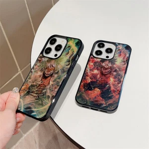 One Piece Anime Für iPhone 12 13 14 15 3D Muster Case Hülle Schutzhülle Cover - Picture 1 of 5