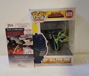 Funko Pop! MY HERO ACADEMIA ALL FOR ONE #609 Signed JOHN SWASEY JSA COA  . - Bild 1 von 13