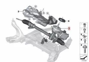 BMW Mini Cooper F55 F56 F57 Electric Power Steering Rack 3210 6897685 - Picture 1 of 6