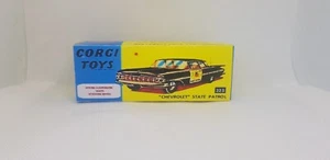 Corgi Toys Chevrolet Impala State Patrol Reprobox #223 - Zdjęcie 1 z 1