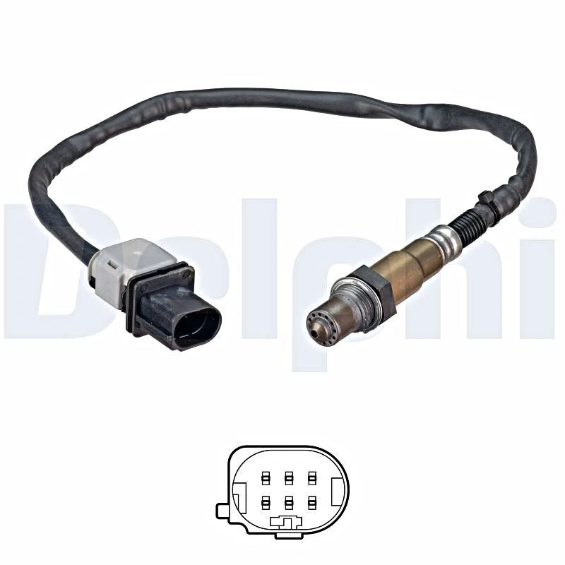 Sensor lambda Delphi para VOLVO S60 II Cross Country V60 V70 III 07-18 31422092 Foto 1 de 1