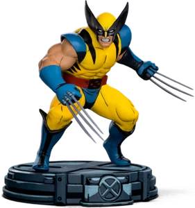 Marvel X-Men 1997 Ver. Wolverine Deluxe 1:10 Statue Iron Studios Sideshow - Picture 1 of 5
