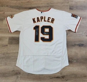 Gabe Kapler Alyssa Nakken Auto Autograph Signed San Francisco Giants Jersey - Picture 1 of 14