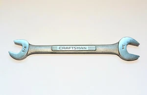 Craftsman 5/8 x 3/4" Open End Wrench =V= Series USA - Picture 1 of 10