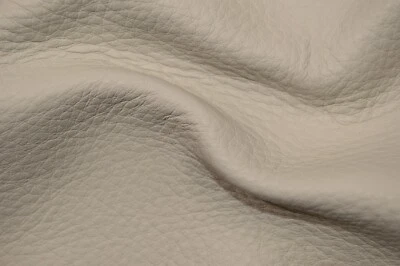 50 sf. Lt. Gray Grey 4 oz. Soft Cow Leather Hide Upholstery Furniture Bag d7xx - Image 1 of 4