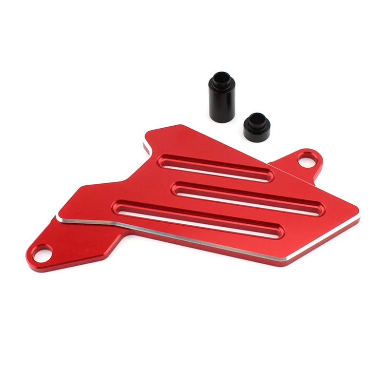 Protector de cubierta de cadena de piñón delantero CNC rojo apto para Honda CRF250L CRF250M 2012-2019 Foto 1 de 4