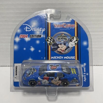2004 Daytona 500 Disney Mickey Mouse 1:64 Nascar Promo Diecast Car NEW - Image 1 of 4