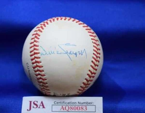 Willie Stargell JSA Coa Autograph National League ONL Signed Baseball - Picture 1 of 2