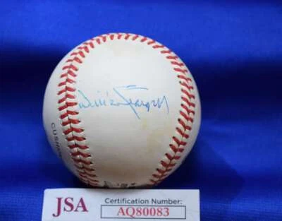 Willie Stargell JSA Coa Autograph National League ONL Signed Baseball - Image 1 of 2