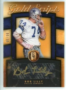 2020 Gold Standard Bob Lilly Gold Scripts Auto Autograph /99 Cowboys - Bild 1 von 2
