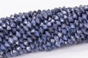 3x2MM Genuine Natural Sapphire Beads Grade AAA Faceted Rondelle Loose Beads 15" - Picture 1 of 3