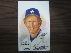 Postal de Don Sutton Pérez Steele Los Angeles Dodgers - Imagen 1 de 2