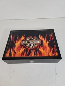 Harley Davidson Poker Chip Set With Case READ - Picture 1 of 5
