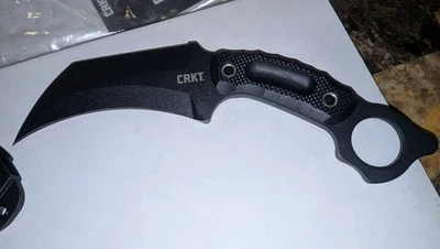 CRKT Du Hoc Karambit Fixed Blade Knife (5.1" Black) - Image 1 of 4