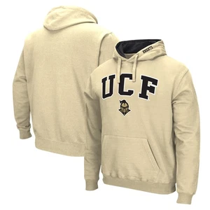 Herren Colosseum Gold UCF Knights Arch & Logo Pullover Hoodie - Bild 1 von 3