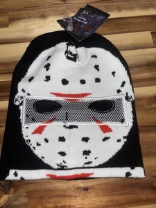 Friday the 13th Jason Roll-Down Gorro Nuevo Con Etiquetas Halloween - Imagen 1 de 8