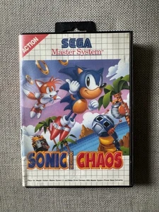 Master System SONIC THE HEDGEHOG CHAOS Spiel Sega PAL *(funktioniert auf US Konsolen)* - Bild 1 von 4