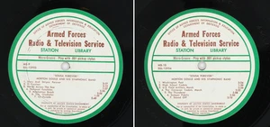 1961 AFRTS Morton Gould & Band Sousa Forever! Armed Forces Transcription LP MB-9 - Picture 1 of 11
