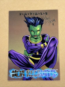 1997 Fleer Marvel Premium X-Men Timelines New Recruits Fatale #5 - Picture 1 of 2