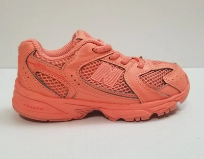 Toddlers New Balance 530 Bungee Athletic Shoes Orange IZ530TBK Kids Size 9 - Image 1 of 4