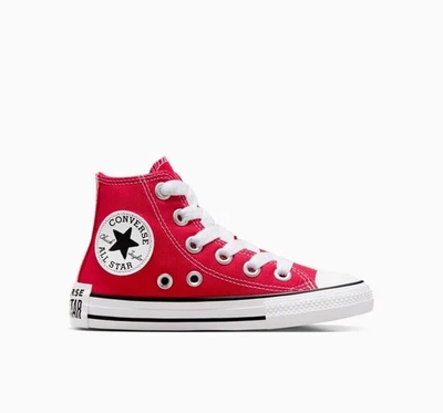 Converse Hi верхний маленький детские туфли красный/белый A10400F-600 молодежный размер 2 - Изображение 1 из 4
